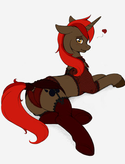 blush choker clothed clothing crossdressing cutie_mark femboy feral garter_belt garter_straps hair heart_symbol horn jewelry legwear lingerie maid_uniform makeup male multicolored_hair necklace solo stockings underwear uniform longinius hasbro my_little_pony mythology fan_character equid equine mammal mythological_creature mythological_equine unicorn 2015 absurd_res hi_res