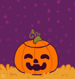 4_fingers ambiguous_feral ambiguous_gender arm_tuft arms_outstretched autumn cheek_tuft chest_tuft chibi claws facial_markings facial_tuft fangs feral finger_claws fingers fluffy food front_view fruit fur fur_markings gloves_(marking) green_eyes grey_body grey_fur grey_markings grey_tuft head_markings holidays inside_jack_o'_lantern jack-o'-lantern jumping jumpscare looking_at_viewer markings mask_(marking) monotone_body monotone_inner_ear monotone_markings monotone_skin multicolored_body multicolored_fur multicolored_tuft neck_tuft nose_markings nude open_mouth open_smile pattern_background pawpads paws pink_body pink_inner_ear pink_mouth pink_nose pink_pawpads pink_skin pink_tongue plant pumpkin purple_background semi-anthro simple_background smile solo spotted_nose star_pattern teeth tongue tuft two_tone_body two_tone_fur two_tone_tuft whisker_spots white_body white_claws white_ears white_fur white_paws white_tuft artistic_dot halloween sunny_silver domestic_ferret european_polecat hybrid mammal mustelid musteline true_musteline weasel 2025 2d_animation animated hi_res no_sound short_playtime signature smaller_version_at_source watermark female_(lore)