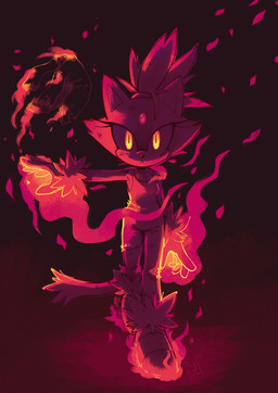 :< accessory anthro biped bottomwear cheek_tuft clothing discarded_clothing elemental_manipulation embers eyelashes facial_tuft female fire fire_manipulation footwear forehead_gem fur gem gloves glowing glowing_eyes hair_accessory hair_tie handwear jacket looking_at_viewer orange_eyes pants shirt shoes simple_background solo tail tank_top topwear torn_clothing tuft walking fuel_(artist) sega sonic_the_hedgehog_(series) blaze_the_cat domestic_cat felid feline felis mammal 2026 absurd_res hi_res signature warm_colors