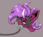 bodily_fluids bridle crying dildo female feral hair horn sex_toy simple_background solo tears ybkathan hasbro my_little_pony mythology fan_character equid equine horse mammal mythological_creature mythological_equine pony unicorn digital_media_(artwork) hi_res sketch