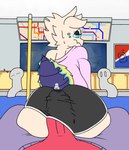 anthro anthro_focus anthro_on_anthro being_watched black_bottomwear black_clothing black_shorts blue_body blue_fur bodily_fluids bottomwear bulge butt clothing cum cum_in_clothing cum_on_butt cum_through_clothing cute_fangs detailed_bulge duo_focus erection exoskeleton fangs fur genital_fluids genital_outline genitals glans_outline group hair hoodie hot_dogging interspecies looking_at_another looking_back looking_down male male/male male_focus metro multi_eye pants penis penis_outline pink_clothing pink_hoodie pink_topwear public public_sex purple_body purple_bottomwear purple_clothing purple_exoskeleton purple_pants red_penis sex shorts sleeping solo_focus sound_effects sweat tan_body tan_exoskeleton tan_fur tan_hair teal_sclera teeth through_clothing topwear vowelless vowelless_sound_effect wet wet_clothing white_bottomwear white_clothing white_eyes white_shorts yellow_body yellow_fur zzz eocvevo ittybittyjay rojo_(eocvevo) arachnid arthropod demon spider absurd_res hi_res