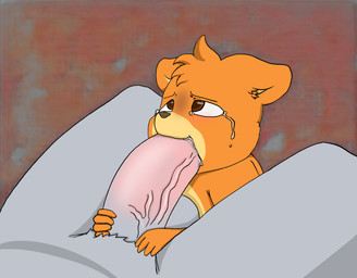 adult_on_young age_difference anthro balls bodily_fluids bottomless bottomless_male brown_eyes clothed clothing countershade_snout countershading crying duo fellatio forced genitals head_tuft light_body looking_at_another looking_at_partner lying male male/male narrowed_eyebrows older_male on_back oral oral_penetration pattern_background penetration penile penis penis_in_mouth penis_nursing rape sex simple_background snout solo_focus tears tuft vein veiny_penis young young_anthro young_male young_penetrated younger_male younger_penetrated slimyembryo vincent_(smaxattax) ambiguous_species bear mammal hi_res