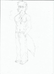 anthro male solo darklycan canid canine canis domestic_dog mammal wolf hi_res