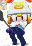 chibi clitoral clitoral_masturbation clitoris clothing dress electricity electronics female genitals machine masturbation not_furry plug power_outlet solo young goatboydraws mario_and_luigi_(series) mario_bros nintendo connie connie_(mario) humanoid robot hi_res