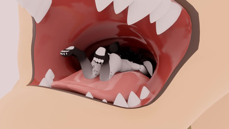 anthro anus black_anus duo fur macro male male/male micro multicolored_body multicolored_fur oral_vore size_difference swallowing vore kris-kawaii mario_bros nintendo bowser x_(kris-kawaii) dragon_koopa koopa lagomorph leporid mammal rabbit scalie 16:9 3d_(artwork) 3d_animation animated digital_media_(artwork) hi_res high_framerate no_sound short_playtime video widescreen