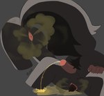 anthro anus balls black_body black_fur black_pubes bodily_fluids brown_body brown_skin butt claws dirty_anus erection fart fart_cloud feces feces_on_anus finger_claws fur genital_fluids genitals grey_background grey_body grey_fur humanoid_genitalia humanoid_penis male peeing peeing_on_ground peeing_while_erect penis perineum pooping pooping_on_floor pubes raised_tail scatplay simple_background sitting sitting_on_ground solo sound_effects tail text urine urine_on_ground urine_pool urine_stream bipbopstunk bipzy_(bipbopstunk) mammal mephitid skunk artist_name hi_res