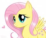 blush cutie_mark feathered_wings feathers female fur hair heart_symbol pink_blush pink_hair simple_background solo white_background wings yellow_body yellow_feathers yellow_fur steffy-beff friendship_is_magic hasbro my_little_pony mythology fluttershy_(mlp) equid equine mammal mythological_creature mythological_equine pegasus hi_res signature