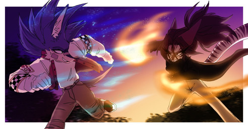 anthro clothing duo elemental_manipulation eye_contact female fire fire_manipulation hair hero jacket looking_at_another male male/female outside ponytail princess romantic romantic_couple royalty running smile sunset super_speed topwear foxdrows sega sonic_the_hedgehog_(series) blaze_the_cat sonic_the_hedgehog domestic_cat eulipotyphlan felid feline felis hedgehog mammal hi_res