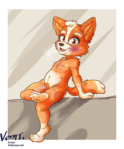 anthro blue_body blue_fur bodily_fluids clothed clothing female fur genital_fluids genitals hair loli nipples nude pose simple_background smile solo tail text vaginal_fluids vulva young young_anthro young_female vernt45 bluey_(series) bingo_heeler australian_cattle_dog canid canine canis cattledog domestic_dog herding_dog mammal pastoral_dog 5:6 absurd_res artist_name colored digital_drawing_(artwork) digital_media_(artwork) hi_res signature url