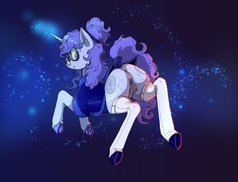anatomically_correct animal_genitalia animal_vulva anus blue_body blue_eyes butt clothing crotch_breasts cutie_mark dreamcatcher equine_anus equine_genitalia equine_vulva eyelashes eyewear female feral fetlocks floating genitals glasses hair horn legwear looking_back ponytail puffy_anus purple_hair purple_tail quadruped smile solo stockings tail tail_wraps teats thigh_highs unicorn_horn vulva wraps paskanaakka hasbro my_little_pony mythology fan_character midnight_dew_(oc) equid equine mammal mythological_creature mythological_equine unicorn hi_res