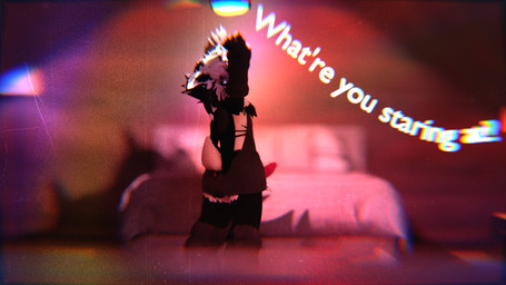 6_ears anthro bed buttplug clothing dress erection femboy footwear furniture genitals humanoid_genitalia humanoid_penis looking_at_viewer male multi_ear penis plug_(sex_toy) raccoon_tail_hair scut_tail sex_toy short_tail socks solo stretching tail text furrytrxsh seph_(furrytrxsh) mayu_(azuki) 16:9 3d_(artwork) 4k absurd_res digital_media_(artwork) hi_res widescreen