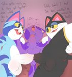 ahegao anal anal_penetration anthro anthro_on_anthro anthro_penetrated anthro_penetrating anthro_penetrating_anthro balls big_balls big_butt big_penis black_body black_fur blue_body blue_fur blush bodily_fluids buckteeth butt dialogue double_anal double_penetration erection foreskin frottage fur genital_fluids genitals group group_sex huge_balls huge_penis humanoid_genitalia humanoid_penis intraspecies looking_pleasured looking_up male male/male male_penetrated male_penetrating male_penetrating_male nude open_mouth penetration penile penile_penetration penis penis_in_ass plap precum purple_body purple_fur sex simple_background smile smug spread_legs spreading teeth text thick_thighs tongue tongue_out white_body chunknudies animal_crossing nintendo bob_(animal_crossing) moe_(animal_crossing) punchy_(animal_crossing) domestic_cat felid feline felis mammal digital_media_(artwork) english_text hi_res