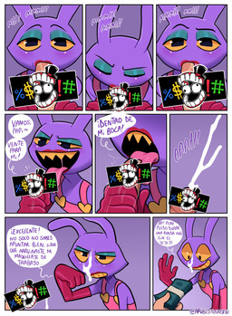 4_fingers annoyed anthro assisted_masturbation bodily_fluids caine_censorship censor_bar censored_genitalia censored_penis cum cum_on_face duo ejaculation excited eyebrows eyes_closed eyeshadow fellatio fingers genital_fluids genitals hand_on_penis lipstick looking_at_viewer makeup male male/male masturbation moan money motion_lines oral oral_penetration penetration penile penile_masturbation penis raised_eyebrow saliva saliva_string sarcasm sex sharp_teeth speech_bubble teeth text tongue tongue_out ari_dibujitos glitch_productions the_amazing_digital_brothel the_amazing_digital_circus jax_(tadc) human lagomorph leporid mammal rabbit absurd_res censored comic hi_res spanish_description spanish_text translated uncensored_version_at_paywall