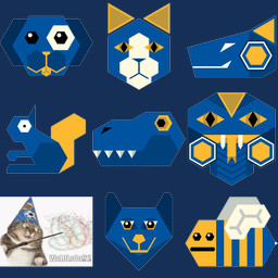 ambiguous_gender blue_body facial_markings feral floppy_ears group head_markings low_poly machine markings mascot muzzle_(marking) pointy_ears protogen_visor simple_background snake_hood solo tail text transparent_background white_markings yellow_eyes yellow_tail greycat8 d-glut e621 d'cobra_(d-glut) d-cat_(d-glut) d.rex_(d-glut) dedog_(d-glut) deprot_(d-glut) dhole_(d-glut) dsql_(d-glut) arthropod bee canid canine canis cobra dhole dinosaur domestic_cat domestic_dog felid feline felis hymenopteran insect mammal prehistoric_species protogen reptile rodent saurischian scalie sciurid snake theropod tree_squirrel tyrannosaurid tyrannosauroid tyrannosaurus tyrannosaurus_rex 1:1 absurd_res alpha_channel digital_media_(artwork) english_text flat_colors full-length_portrait headshot_portrait hi_res inkscape_(artwork) multiple_images portrait