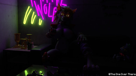 anthro arm_warmers armwear bedroom_eyes bite breasts clothing collar dark dark_room darkness digitigrade ear_piercing ear_ring female fingers genitals gesture gesturing_at_viewer glowing glowing_eyes hand_gesture inviting living_room looking_at_viewer machine narrowed_eyes neon_lights night nipple_piercing nipples nude piercing pointing pointing_at_viewer presenting ring_piercing seductive solo spiked_collar spikes spread_legs spreading text vulva womb_tattoo the_one_over_there mayosplash_(modeler) five_nights_at_freddy's five_nights_at_freddy's:_security_breach scottgames steel_wool_studios roxanne_wolf animatronic canid canine canis mammal robot wolf 16:9 2023 3d_(artwork) 4k absurd_res digital_media_(artwork) english_text hi_res widescreen