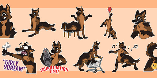 attached_to_balloon balloon balloon_support black_eyebrows brown_body brown_ears brown_fur brown_inner_ear_fluff brown_tail cross dark_body dark_fur eyebrows fangs featureless_crotch front_view fur gesture gloves_(marking) grin gun hand_gesture hanging_from_balloon holding_gun holding_object holding_ranged_weapon holding_weapon inflatable inflatable_support inner_ear_fluff leg_markings looking_at_viewer male markings middle_finger open_mouth quadruped ranged_weapon rear_view side_view simple_background smile socks_(marking) solo sticker_pack tail teeth telegram_sticker text tongue tuft weapon yookie canid canid_taur canine canine_taur canis domestic_dog german_shepherd herding_dog mammal mammal_taur pastoral_dog taur 2020 absurd_res dated english_text hi_res multiple_images signature
