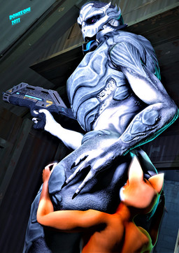 anthro big_butt butt duo facesitting female gun hand_on_butt holding_gun holding_object holding_ranged_weapon holding_weapon humanoid_on_anthro male male/female open_mouth ranged_weapon rifle sitting_on_another thick_thighs tongue tongue_out weapon domizoni ghost0fonyx_(modeler) warfaremachine_(modeler) bioware electronic_arts mass_effect fox_(mrwarfaremachine) alien canid canine fox humanoid mammal turian 2022 3d_(artwork) digital_media_(artwork) hi_res source_filmmaker_(artwork)