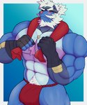 5_fingers abs accessory anthro asian_clothing biceps biped bulge clothed clothing detailed_bulge east_asian_clothing fingers fundoshi fundoshi_only headband humanoid_hands japanese_clothing jewelry male muscular muscular_anthro muscular_male muscular_thighs pecs pendant solo standing topless triceps underwear underwear_only limpiar nintendo pokemon ronin_(juggermelon) generation_5_pokemon pokemon_(species) samurott 2025 5:6 absurd_res hi_res