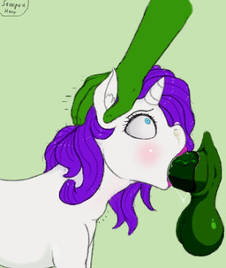 balls bodily_fluids cum cum_from_nose cum_in_nose cum_inside deep_throat drooling duo erection female female_focus female_penetrated feral forced forced_oral genital_fluids genitals head_grab horn interspecies lipstick makeup male male/female male_penetrating male_penetrating_female neck_bulge oral oral_penetration orgasm penetration penis rough_sex saliva saliva_string sex simple_background submissive tight_fit toony stoopedhooy friendship_is_magic hasbro my_little_pony mythology anon rarity_(mlp) equid equine mammal mythological_creature mythological_equine unicorn