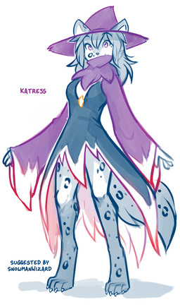 anthro biped breasts clothed clothed_anthro clothed_female clothing female front_view fur hair looking_at_viewer smile solo spots standing tail conditional_dnp tom_fischbach twokinds kathrin_vaughan keidran hi_res