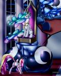 2014 anal anal_insertion anal_penetration anus big_butt blue_eyes blue_hair blush butt crown cunnilingus cutie_mark da_goddamn_batguy dialog dildo english_text equine expansion female feral friendship_is_magic hair horn huge_butt hyper hyper_butt incest insertion lesbian licking long_hair looking_back mammal multi-colored_hair my_little_pony oral oral_sex penetration pink_eyes princess_cadance_(mlp) princess_celestia_(mlp) princess_luna_(mlp) pussy sex sex_toy sibling sisters smile text tiara tongue tongue_out vaginal winged_unicorn wings
Rating: Explicit
Score: 10
User: Robinebra
Date: March 14, 2014