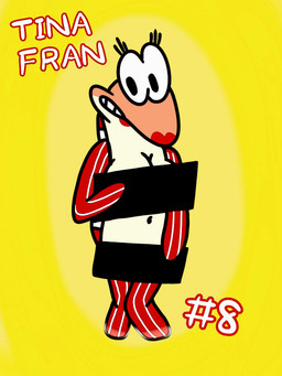anthro black_eyes breasts censor_bar covering covering_self eyelashes female front_view lipstick looking_at_viewer makeup non-mammal_breasts nude nude_anthro nude_female physical_censor_bar red_lipstick scales simple_background solo standing text unknown_artist nickelodeon spongebob_squarepants incidental_8_(spongebob) aquatic fish 3:4 censored english_text hi_res