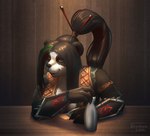 alcohol beverage female sake solo shadoca blizzard_entertainment warcraft bear mammal pandaren 2020 hi_res