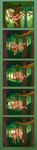 anthro big_breasts big_butt blush breasts butt embarrassed female forest jungle plant solo tail tree vines wedgie serafim6394 disney the_lion_king nala_(the_lion_king) felid lion mammal pantherine absurd_res comic digital_media_(artwork) hi_res long_image tall_image