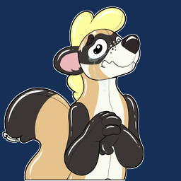 bodily_fluids crying frowning_at_viewer hair inflatable looking_at_viewer pool_toy solo tan_body tears telegram_sticker toony toony_eyes symrea animate_inanimate domestic_ferret living_inflatable mammal mustelid musteline true_musteline weasel 1:1 alpha_channel