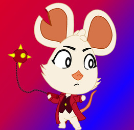 anthro clothing coat fan_made fanning female fur morning_star_(weapon) simple_background solo topwear weapon white_body white_fur yellow_button rob-posa animal_crossing mina_the_hollower nintendo yacht_club_games mina_(mina_the_hollower) animal_humanoid humanoid mammal mammal_humanoid mouse mouse_humanoid murid murid_humanoid murine murine_humanoid rodent rodent_humanoid hi_res