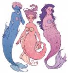 blue_skin blush female freckles lips mermaid mythology orange_eyes pink_skin plain_background white_background
Rating: Safe
Score: 0
User: Juni221
Date: March 09, 2014
