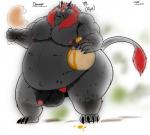 2013 balls belly big_balls bottle dirty eating gassy horn male mane meat monster muscles nude overweight penis rangalodon riis solo sweat thick_legs uncut unknown_species wide_hips
Rating: Explicit
Score: 1
User: I_Sir_Wolf
Date: March 10, 2014
