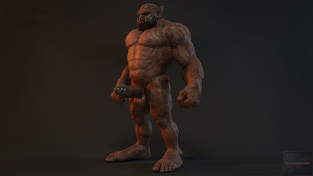 abs balls bodily_fluids erection facial_piercing genitals glans humanoid_pointy_ears male muscular muscular_humanoid muscular_male nipples nose_piercing nude pecs penis piercing pointy_ears solo sweat tattoo darkviperbara ugoro humanoid orc 16:9 3d_(artwork) digital_media_(artwork) widescreen