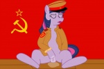 2013 army cccp clothing communism communist cum equine female friendship_is_magic fur hair hammer_and_sickle hat horn horse masturbation military multi-colored_hair my_little_pony open_mouth orgasm plain_background pony purple_fur pussy red_star russia russian shirt solo soviet soviet_union twilight_sparkle_(mlp) two_tone_hair unicorn ussr
Rating: Explicit
Score: 2
User: SovietTwilight
Date: January 01, 2013