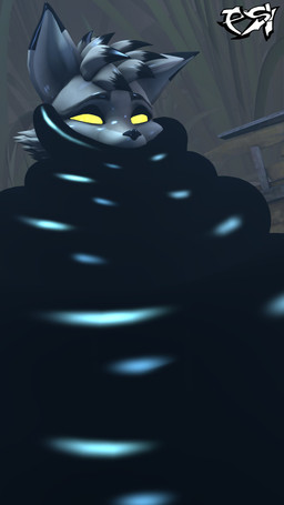 anthro black_highlights black_tentacles brown_body brown_fur brown_hair coiling coiling_around_body coiling_around_neck fur hair highlights_(coloring) hypnosis male mind_control multicolored_hair solo tentacles two_tone_hair yellow_eyes psikokinetic warfaremachine_(modeler) psiko_(psikokinetic) canid canine canis jackal mammal 2024 3d_(artwork) 4k 9:16 absurd_res digital_media_(artwork) hi_res source_filmmaker_(artwork)