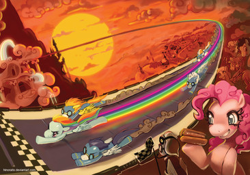 blue_body blue_feathers blue_fur blue_hair blush cloud eyewear feathered_wings feathers female feral food fur goggles group hair hot_dog male multicolored_hair multicolored_tail orange_hair pink_body pink_fur pink_hair purple_eyes race rainbow rainbow_hair rainbow_tail sky sun tail teeth wings yellow_body yellow_fur hinoraito friendship_is_magic hasbro my_little_pony mythology derpy_hooves_(mlp) pinkie_pie_(mlp) rainbow_dash_(mlp) soarin_(mlp) spitfire_(mlp) wonderbolts_(mlp) earth_pony equid equine horse mammal mythological_creature mythological_equine pegasus pony