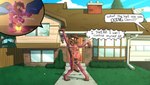 5_fingers 5_toes animal_genitalia animal_penis anthro arm_tuft armpit_hair athletic athletic_anthro athletic_male ball_tuft balls biped black_finger_claws black_nose black_toe_claws blue_body blue_fur bodily_fluids body_hair brown_balls brown_body brown_fur brown_hair building calf_tuft canine_genitalia canine_penis cheek_tuft chest_tuft chimney claws close-up crying dialogue door dripping ears_back edging elbow_tuft erection evil_grin facial_tuft fangs feet finger_claws fingers floating_eyebrows fluffy fluffy_tail forced forearm_tuft forearms fur genital_fluids genitals grass hair hedge helpless house humanoid_feet humanoid_hands humanoid_heel knee_tuft knot knotted_penis leg_tuft lines_drawn magic male musk navel nipple_fetish nipple_play nipples nude offscreen_character open_mouth open_smile outdoor_nudity outside overstimulation pecs penis pink_nipples pink_penis pivoted_ears plant plantigrade pointy_speech_bubble precum precum_drip pubes raised_arms raised_heel red_eyes ribs satellite satellite_dish shadow sharp_teeth shrub sidewalk smile solo speech_bubble standing standing_on_toes sweat sweaty_pecs tail tears teeth text tiptoes toe_claws toes tuft vibrating voodoo voodoo_doll yelling yelling_at_another yelling_from_off_screen yellow_sclera domidark adel_(domidark) domi_(domidark) canid canine canis mammal wolf 2023 colored digital_drawing_(artwork) digital_media_(artwork) english_text hi_res shaded
