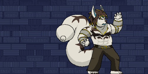 aggressive angry anthro armband attack belt bottomwear cell_tail claws clothing light magic magic_user melee_weapon muscular muscular_anthro pants shirtless solo sword tattoo weapon anzeray tribal_hunter bartleby animated digital_media_(artwork) hi_res pixel_(artwork) pixel_animation