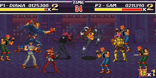 anthro battle beat_em_up bikini black_body claws clothing dark_sclera enemies female fighting_pose gaming green_eyes group hair knife male orange_underbelly pose red_claws red_hair swimwear two-piece_swimsuit video_game_reference whip yellow_bikini yellow_clothing yellow_swimwear echothethird nintendo pokemon sega streets_of_rage diana_za_warudo_(genozawarudo) sam_(zoroark) generation_2_pokemon generation_5_pokemon houndoom human mammal pokemon_(species) zoroark digital_media_(artwork) pixel_(artwork)