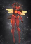 antennae_(anatomy) anthro blush breasts female looking_at_viewer non-mammal_breasts nude smile solo wings boingfarm nintendo pokemon arthropod buzzwole generation_7_pokemon insect pokemon_(species) ultra_beast absurd_res hi_res