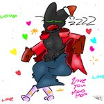 bodily_fluids clothing feral footwear hat headgear headwear luck_duck_socks male mmhoph nightcap pajamas socks solo sweat catroad_ice_meow cartoon_network mao_mao:_heroes_of_pure_heart sheriff_mao_mao_mao domestic_cat felid feline felis mammal 1:1 hi_res