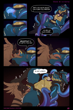 andromorph anthro bodily_fluids cum cunnilingus dialogue duo genital_fluids genital_transformation genitals intersex nude oral penis sex shaking speech_bubble text transformation trembling vaginal nootkep nintendo pokemon avian generation_4_pokemon lucario pokemon_(species) 2:3 absurd_res comic english_text hi_res
