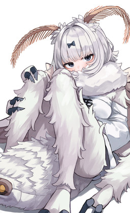 2_fingers 2_toes 4_arms antennae_(anatomy) arthropod_abdomen blush clothed clothing feet female fingers fur hair light_body light_skin lying multi_arm multi_limb on_back simple_background solo toes white_background white_body white_fur white_hair plan039 animal_humanoid arthropod arthropod_humanoid humanoid insect insect_humanoid lepidopteran lepidopteran_humanoid moth_humanoid hi_res