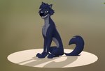 black_body black_ears black_fur black_hair black_nose black_tail brown_eyes feral fur grey_body grey_fur hair half-closed_eyes looking_at_viewer male multicolored_body multicolored_fur narrowed_eyes quadruped sitting smile solo tail teeth two_tone_body two_tone_fur ice_nova belfort_and_lupin lupin_(belfort_and_lupin) canid canine canis hybrid mammal wolf wolfdog 2025 3d_(artwork) digital_media_(artwork)
