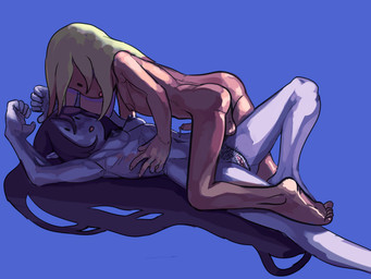 balls black_hair blonde_hair blush bodily_fluids breasts butt caressing dripping duo erection eye_contact female genital_fluids genitals hair human_on_humanoid humanoid_pointy_ears interspecies long_hair looking_at_another lying male male/female navel nipples nude on_back open_mouth penis pointy_ears precum precum_drip pubes simple_background vulva deathheadmoth00 adventure_time cartoon_network finn_the_human marceline_abadeer human humanoid mammal vampire 2019 4:3 hi_res