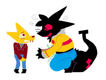 Rating: q
ID: 5720246
Date: 2025-07-19 23:12:50 -0400
Status: pending
Score: 2
2025 anthro anthro_pred anthro_prey black_body black_fur bodily_fluids bottomwear canid canine clothed clothing digital_media_(artwork) drooling duo emanata fangs footwear fox fur gregg_lee hoodie hungry imminent_oral_vore imminent_vore jacket larger_anthro larger_male looming male male/male male_pred male_prey mammal markings microsoft_paint_(artwork) night_in_the_woods onomatopoeia orange_body orange_fur pants pawplants rumbling_stomach saliva shoes simple_background size_difference smaller_anthro smaller_male sound_effects sweat tail tail_markings teeth text topwear veecee void_fluff white_background post #5720246