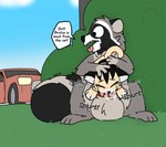 adult_on_young age_difference balls big_balls big_dom_small_sub big_penis bodily_fluids car crying cum cum_from_nose cum_in_mouth cum_in_nose cum_inside deep_throat detailed_background dialogue dominant dominant_male drinking drinking_cum female female_raped feral fluffy fluffy_balls fluffy_tail forced forced_oral genital_fluids genitals grass head_push huge_balls huge_penis large_penetration larger_feral larger_male male male/female male_rape male_raping_female older_male oral oral_penetration oral_rape paws penetration penis penis_in_mouth plant protest pussy_juice_on_tongue quadruped rape ridiculous_fit sex sharp_teeth shrub sitting_69_position size_difference smaller_feral smaller_penetrated smaller_raped speech_bubble stealth_sex tail tears tears_of_desperation tears_on_cheek teeth text tongue tongue_out upside_down_fellatio vaginal_fluids vehicle young young_female younger_female younger_penetrated younger_raped lightningb0lt01 pixie_and_brutus pixie_(pixie_and_brutus) randal_(pixie_and_brutus) domestic_cat felid feline felis mammal procyonid raccoon absurd_res artist_name english_text hi_res