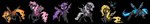 alternate_species blonde_hair blue_hair female feral group hair horn insect_wings multicolored_hair orange_hair pink_hair purple_hair quadruped simple_background tail transparent_background two_tone_hair white_hair wide_image wings heilos friendship_is_magic hasbro my_little_pony angel_(mlp) applejack_(mlp) fluttershy_(mlp) pinkie_pie_(mlp) rainbow_dash_(mlp) rarity_(mlp) twilight_sparkle_(mlp) arthropod changeling absurd_res alpha_channel hi_res long_image