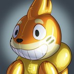 1:1 animate_inanimate buizel bust_portrait clothing digital_media_(artwork) generation_4_pokemon icon inflatable latex latex_body latex_clothing latex_skinsuit living_inflatable low_res nintendo permagrin permanent_smile pokemon pokemon_(species) pool_toy portrait posexe seam_(sewing) shaded simple_background skinsuit soft_shading solo three-quarter_view tight_clothing