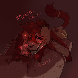 anatomically_correct anatomically_correct_genitalia anatomically_correct_penis anthro antlers begging begging_for_more begging_pose belly_hair between_legs between_thighs big_ears blush body_hair breath cheek_markings claws desperation duo facial_markings fangs female forked_tongue genitals glistening glistening_body glistening_genitalia glistening_penis glowing glowing_eyes green_tongue hair hairy half-closed_eyes hand_on_penis happy_trail head_markings horn humanoid_genitalia humanoid_penis kneeling kneeling_oral_position leg_hair leg_markings male male/female markings messy_hair mostly_offscreen_character nails narrowed_eyes nuzzling oral_invitation oral_request penis penis_nuzzling penis_on_face piercing pose pubes pubes_exposed pubes_on_face requesting rubbing_penis rubbing_penis_tip sex sex_request shaking shaky_legs sharp_nails shivering spots spotted_markings spread_legs spreading stroking_penis submissive submissive_female teeth tongue tongue_out tongue_piercing trembling trembling_for_pleasure triangle_(marking) vein veiny_penis jollythejinxed riin_(jollythejinxed) velvet_(jollythejinxed) caracal caracal_(genus) domestic_cat felid feline felis hybrid jackalope lagomorph leporid mammal rabbit 1:1